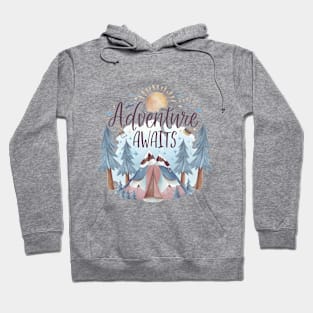 Adventure Awaits Wanderlust" - Explore, Discover, Roam Hoodie